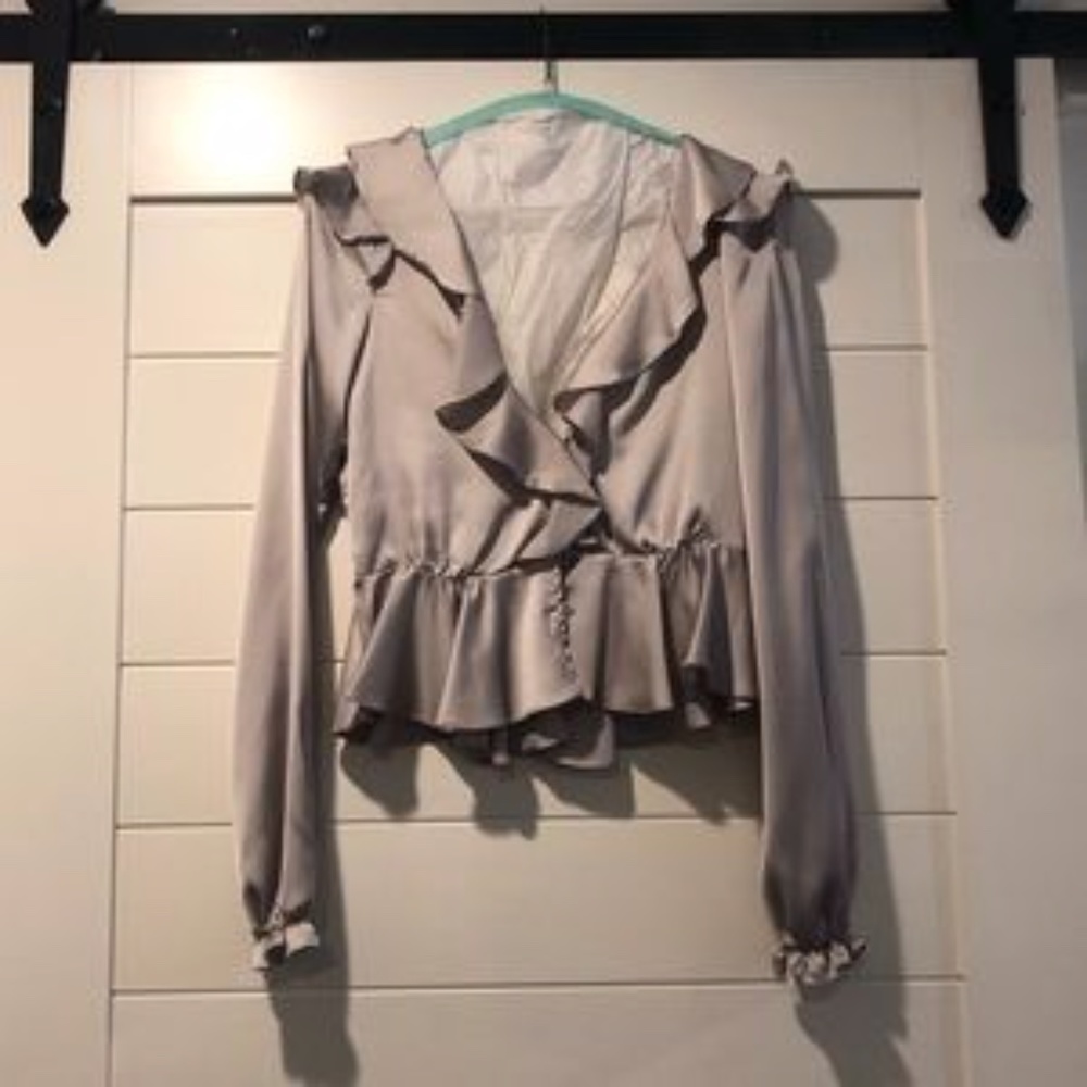 For Love & Lemons Bette Open Back Blouse - Picture 4 of 4